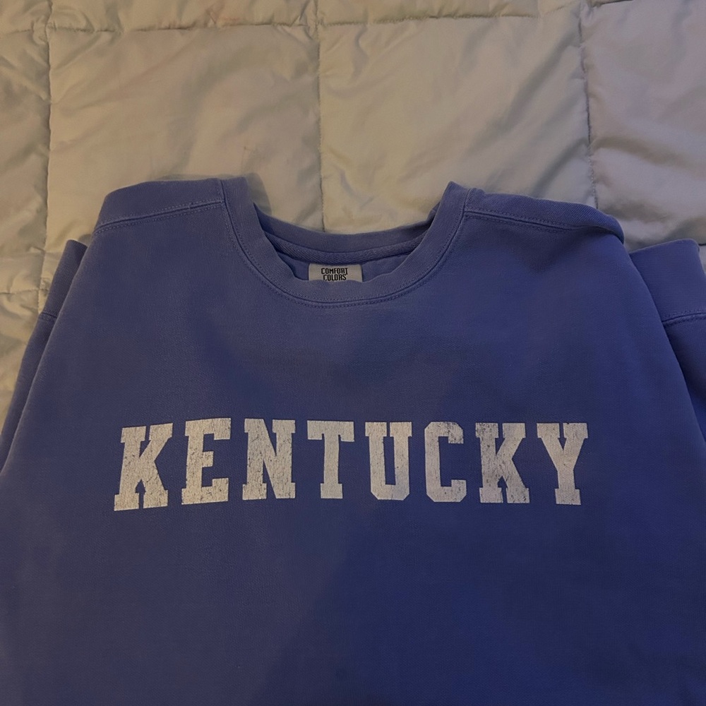 Comfort Colors Blue Kentucky Sweatshirt